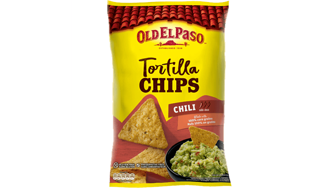 chili tortilla chips